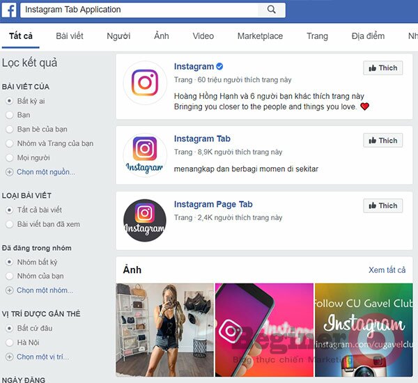 Hướng dẫn liên kết tài khoản Instagram với Facebook